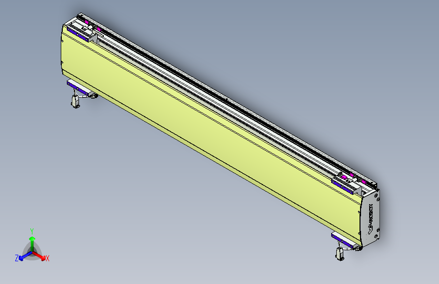 威洛博VL系列3d模型模组2VL22H1Y-S1200