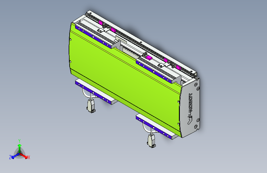 威洛博VL系列3d模型模组2VL22H2Y-S100