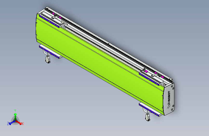 威洛博VL系列3d模型模组2VL22H2Y-S700