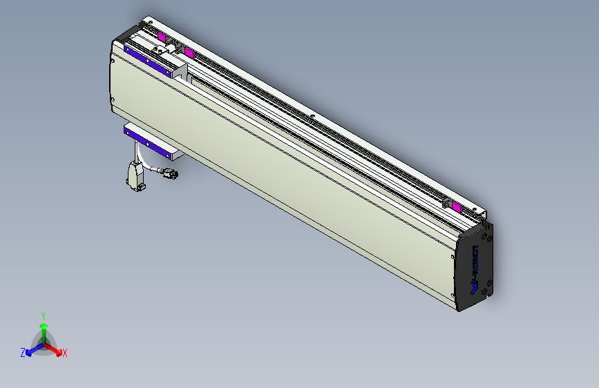 威洛博VL系列3d模型模组VL14S1Y-S600