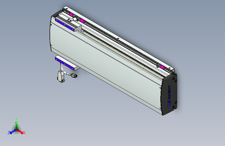 威洛博VL系列3d模型模组VL17E1Y-S450