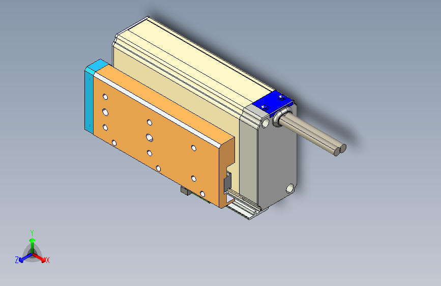 威洛博LES小滑台LES16-Lxx-S50-BL