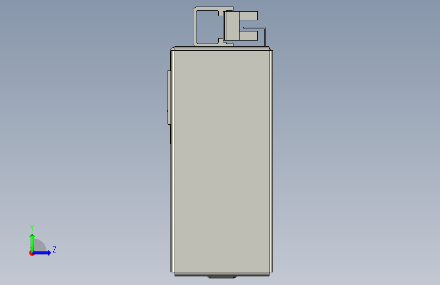 VF丝杆传动-一般环境VT4-S120-BL 左侧视图