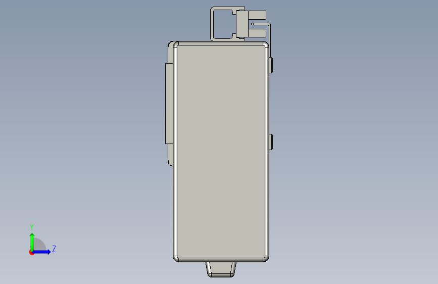 VF丝杆传动-一般环境VT6-S480-BL 左侧视图