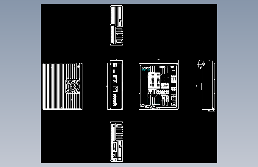 步进驱动DP3F-808A-外观图-220518.dwg