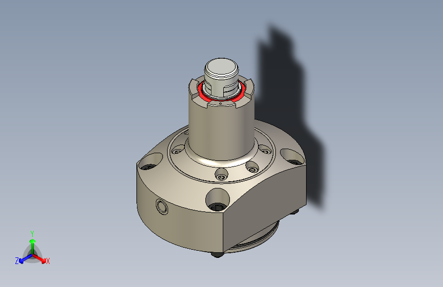 KOSMEKSFA3000-M1N-160-H65多系列多零件图纸模型多系列多零件图纸模型 主视图