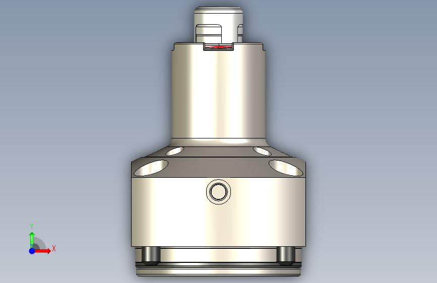 KOSMEKSFA3000-M1N-160-H65多系列多零件图纸模型多系列多零件图纸模型 正面视图