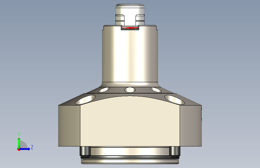 KOSMEKSFA3000-M1N-160-H65多系列多零件图纸模型多系列多零件图纸模型 左侧视图