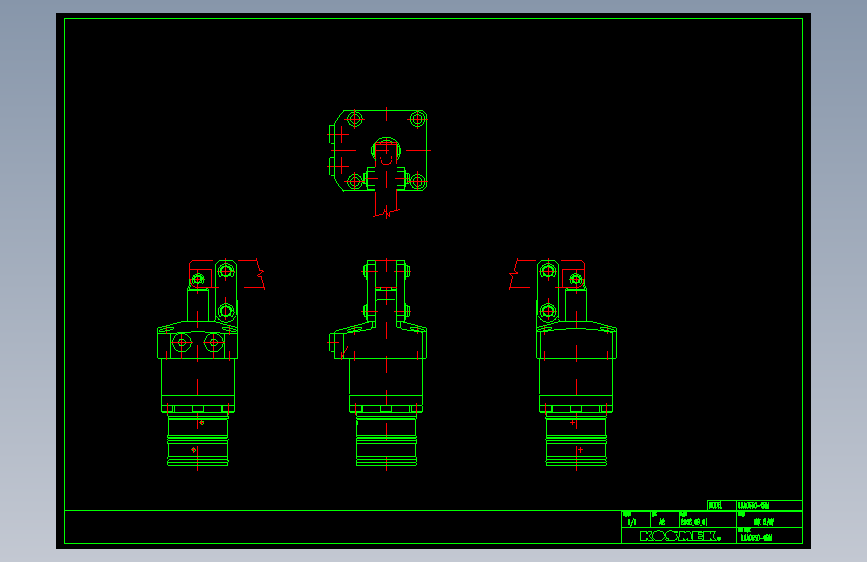 KOSMEKLKA0550-CRM多系列多零件图纸模型