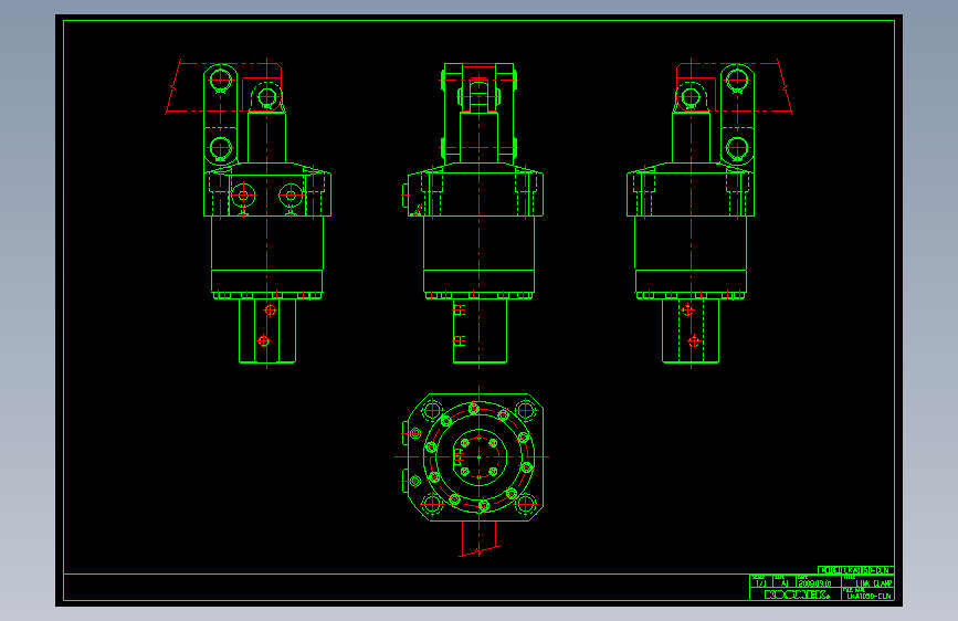 KOSMEKLKA1050-CLN多系列多零件图纸模型