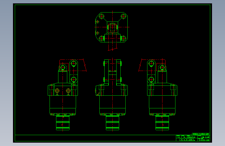 KOSMEKLKA1050-GRM多系列多零件图纸模型