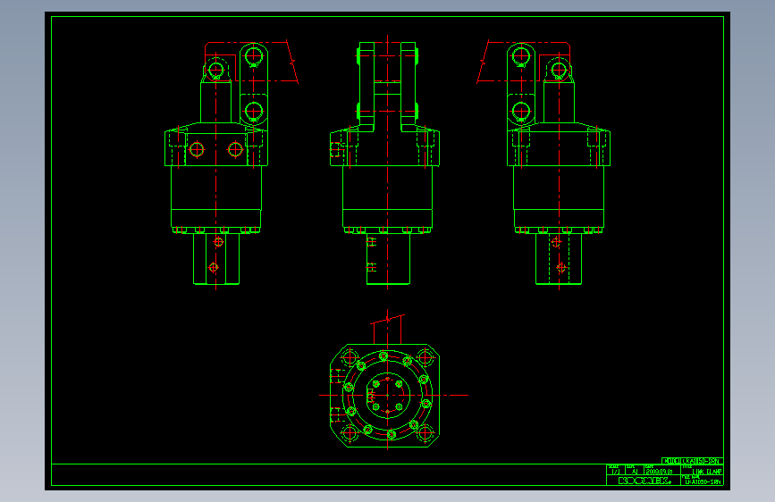 KOSMEKLKA1050-SRN多系列多零件图纸模型