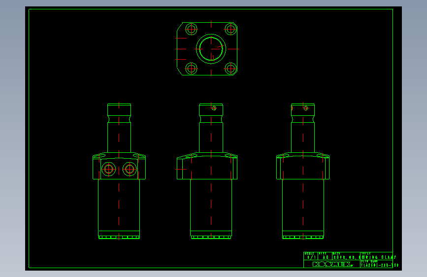 KOSMEKTLA2501-2BL-Y30多系列多零件图纸模型