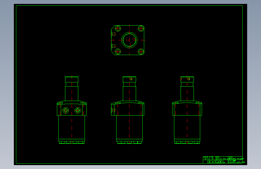 KOSMEKTLA4001-2JL-Y30多系列多零件图纸模型