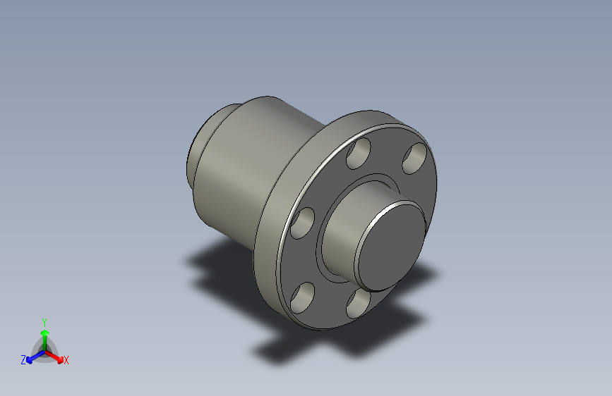 山云日尚SYS滚珠丝杠SFI3205.stp