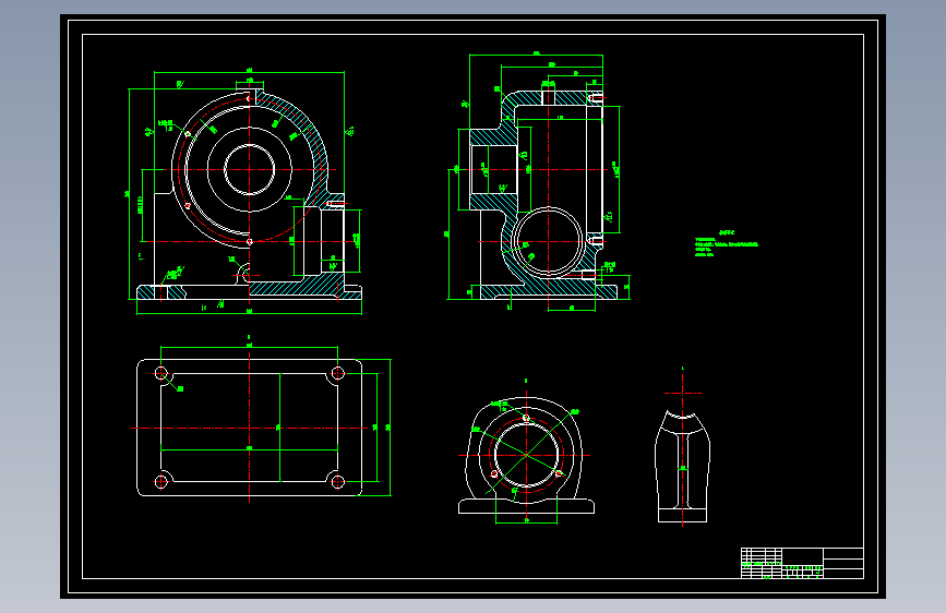 蜗轮箱铣端面的工艺规程和夹具设计含CAD图纸+工序卡+说明书