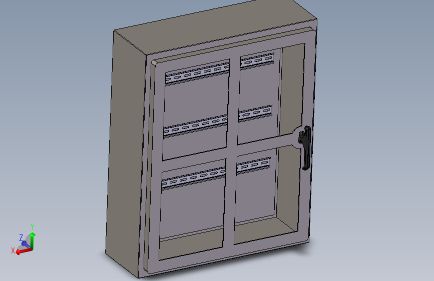 电器柜  电控柜 (125) 机械设计素材