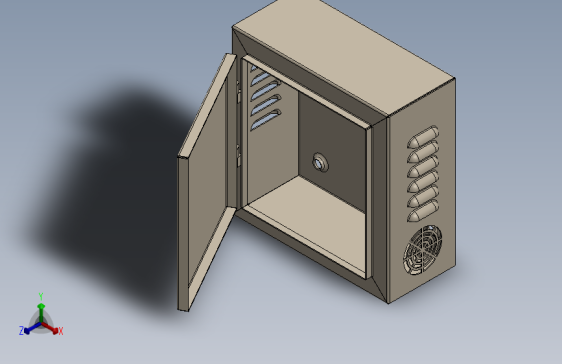 电器柜  电控柜 (86) 机械设计素材