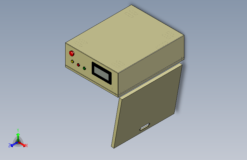 电器柜  电控柜 (43) 机械设计素材