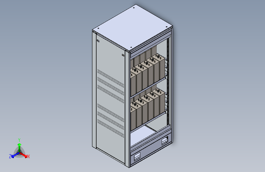 电器柜  电控柜 (10) 机械设计素材