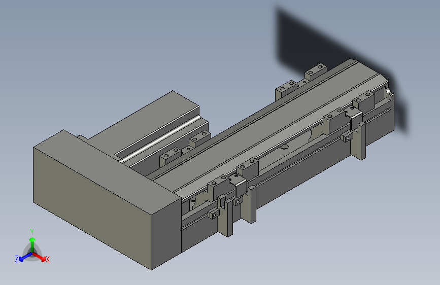 直线模组LHA6-S150-R-200W(16丝杆)设计图纸
