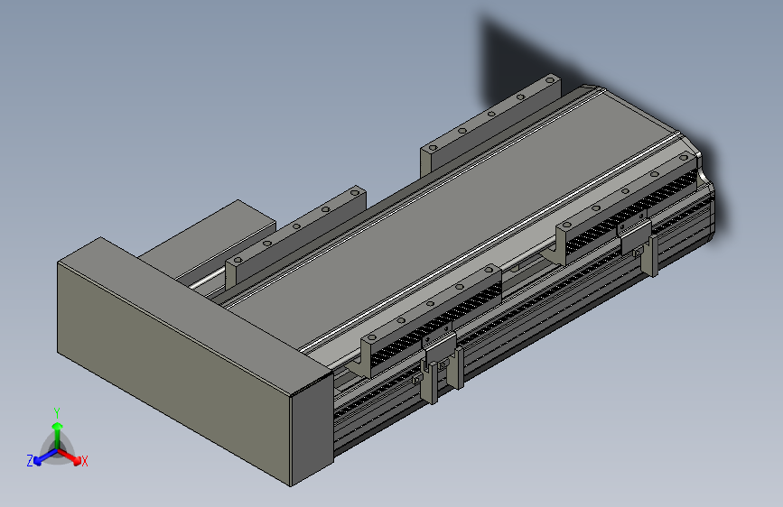 直线模组LHA170-S200-R设计图纸