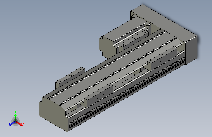 直线模组LHAT10-CA-S150-L-C3设计图纸