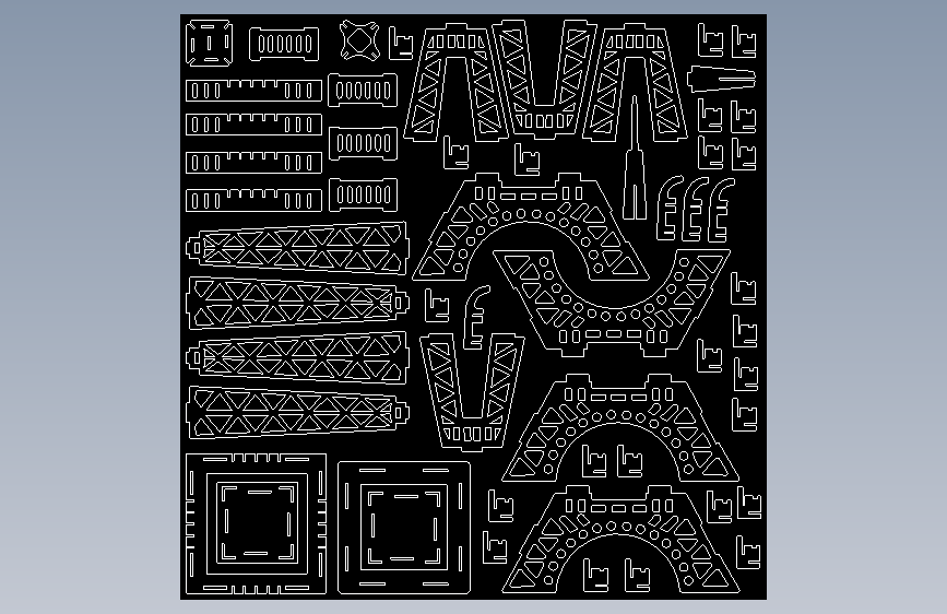3D-埃菲尔铁塔拼接1