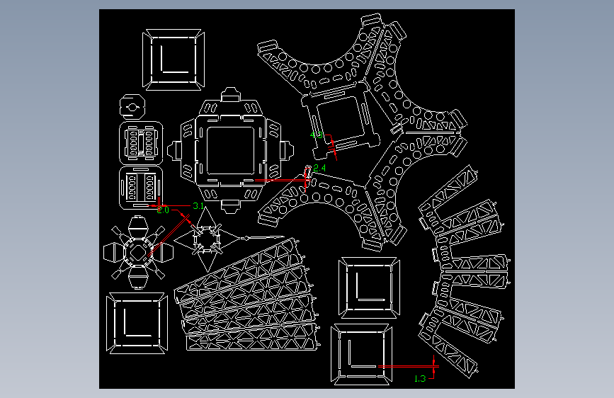3D-埃菲尔铁塔拼接2
