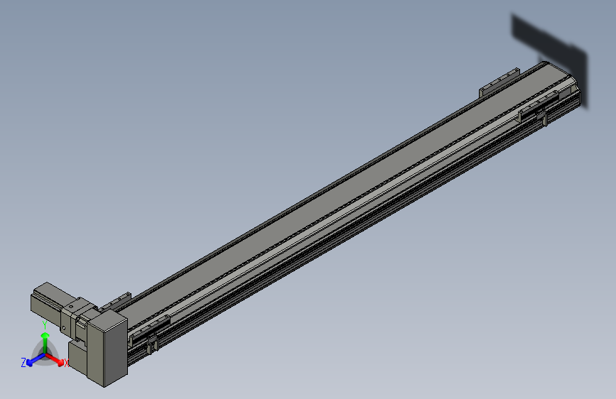直线模组LHB17-L40-S1550-RU设计图纸