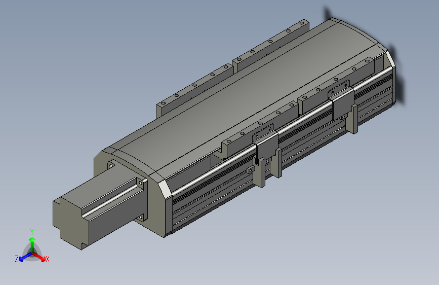 直线模组WG-LHA12-S100-M设计图纸