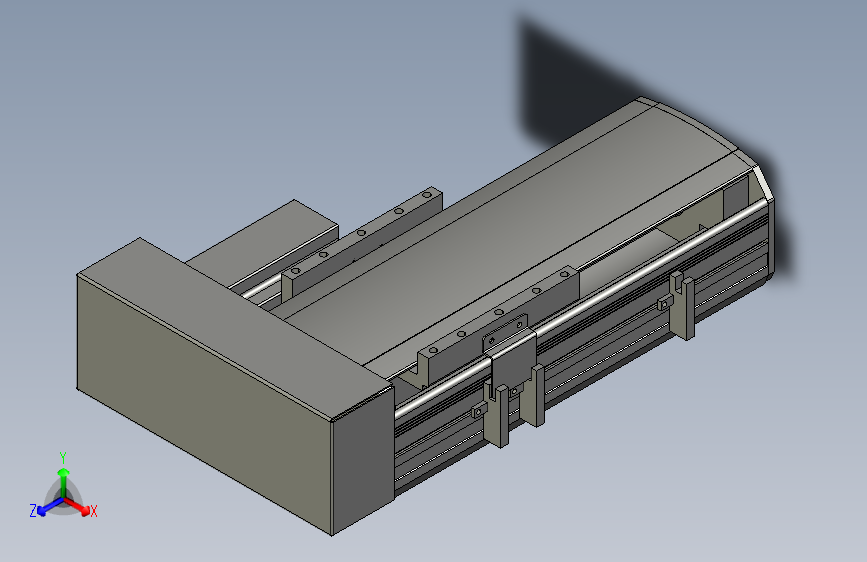 直线模组WG-LHA12-S100-R设计图纸