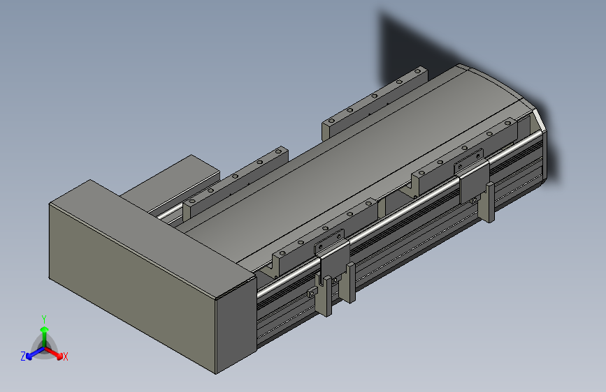 直线模组WG-LHA12-S150-R设计图纸
