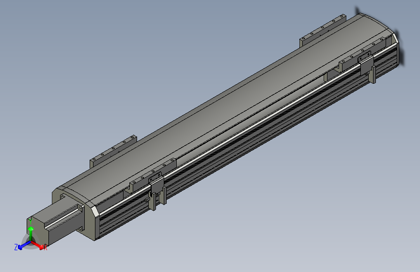 直线模组WG-LHA12-S550-M设计图纸