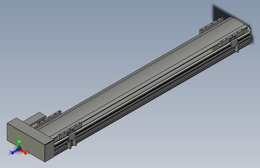 直线模组WG-LHA12-S850-R设计图纸
