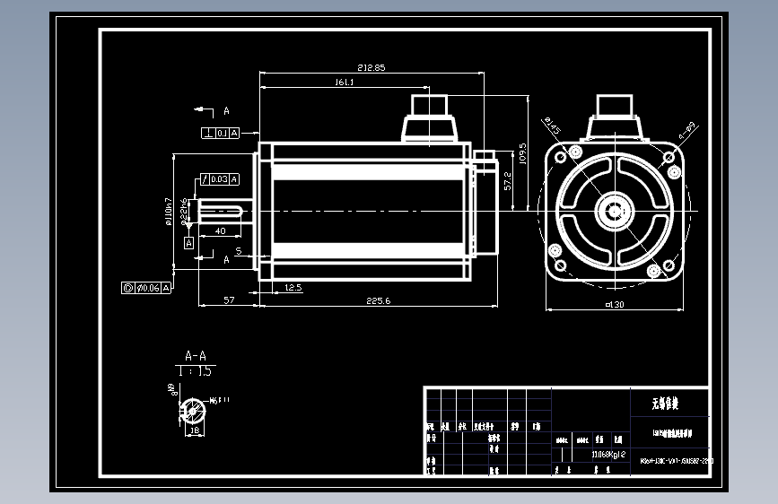 电机MS6H-130CS(M)15BZ2-22P3.DWG