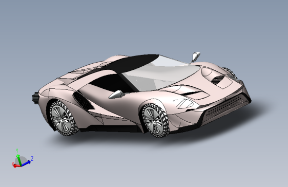 Ford Gt 16跑车车壳
