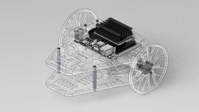 Puzzlebot ROS2智能编程小车结构