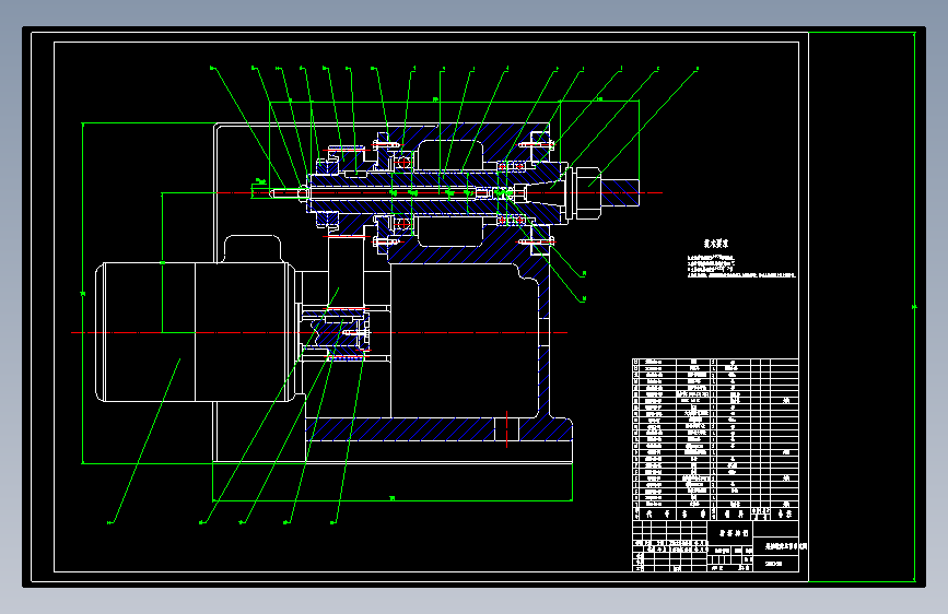 数控铣床改造全套CAD图纸
