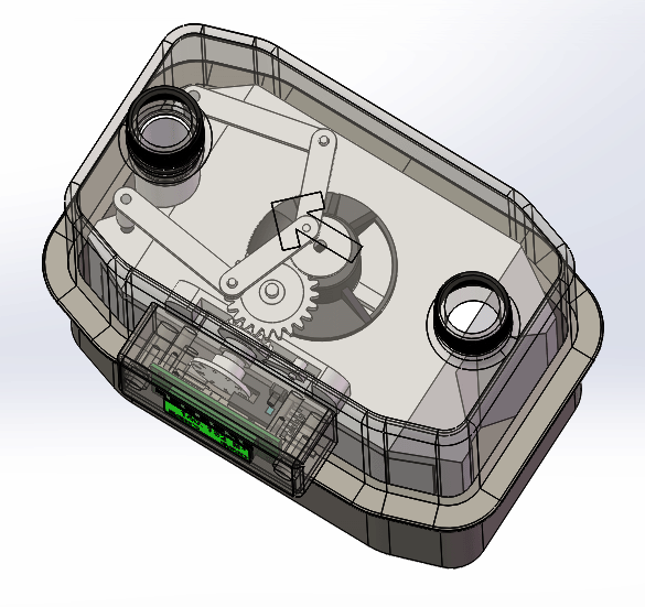数显燃气流量表