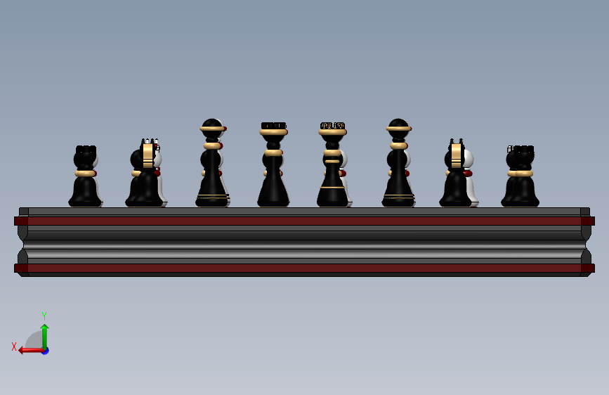 象棋14 背面视图