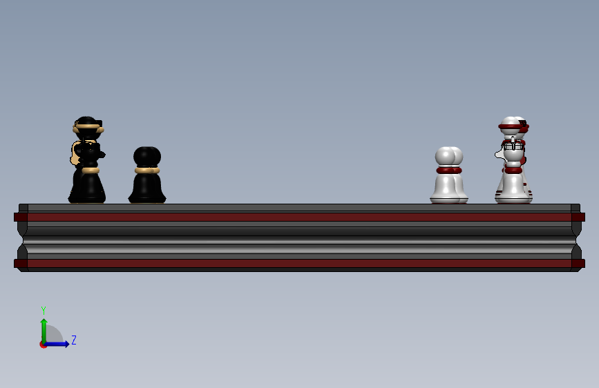 象棋14 左侧视图