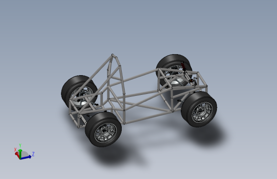 KMLI Chassis AGNI钢管车底盘简易结构