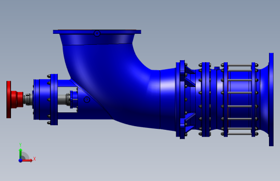 轴流泵设计模型