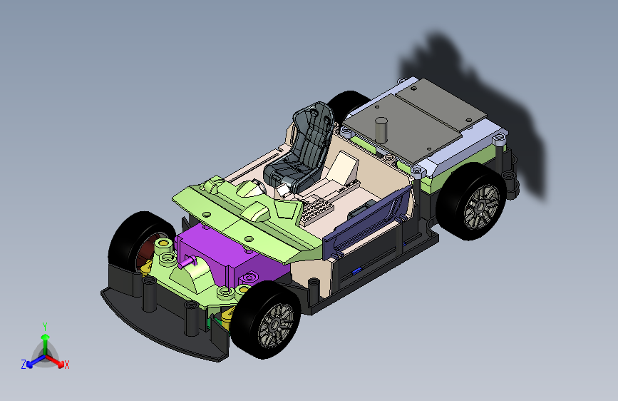 BMW玩具模型(proe) proe 文件 41.2MB