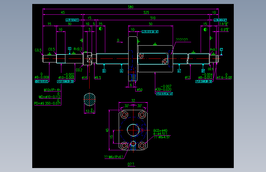 银泰PMI-1R12-10B1-FSWE-510-580-0.008