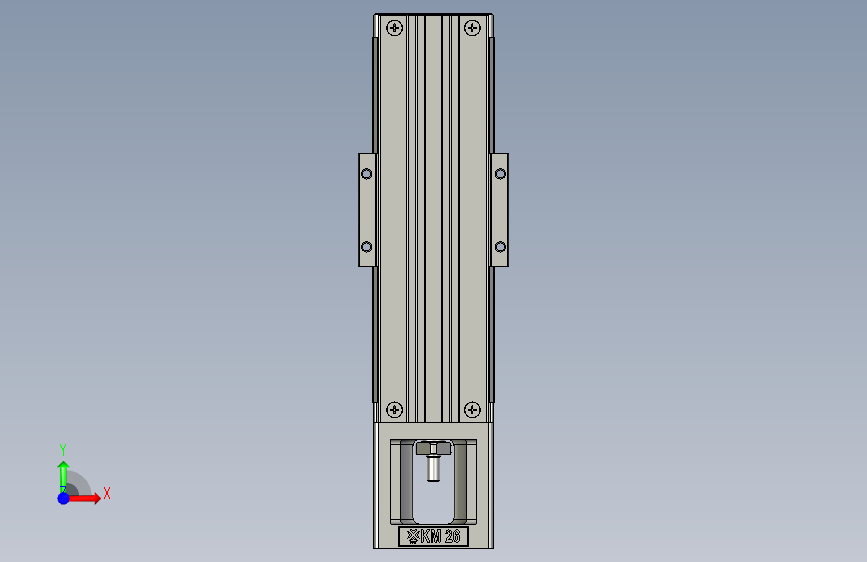 银泰PMI-KM26A+150N0_1020_stp 正面视图