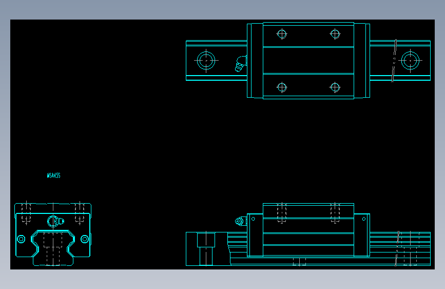 银泰PMI-MSA45S.dwg 主视图