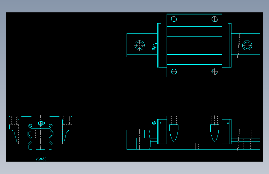 银泰PMI-MSA65E.dwg 主视图