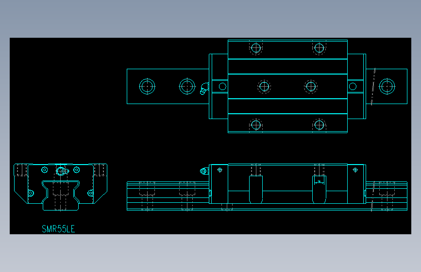银泰PMI-MSR55LE.dwg 主视图